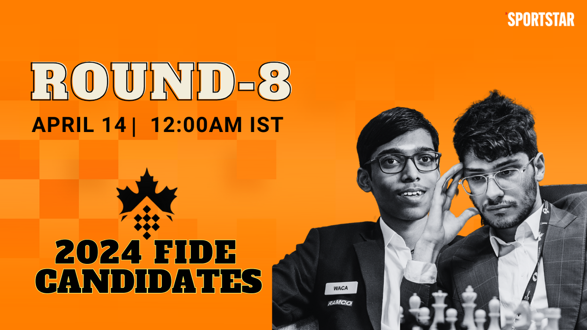 Praggnanandhaa vs Alireza Firouzja FIDE Chess Candidates 2024 Round 8